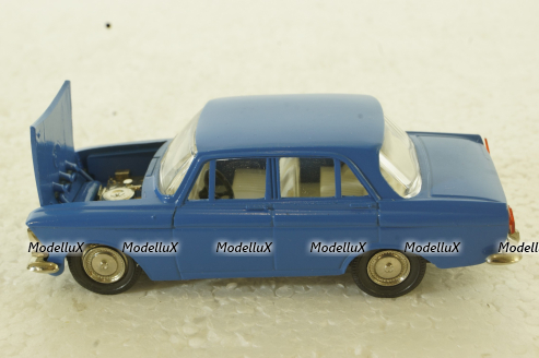 Москвич-412, А2, синий, Тантал/Радон 1:43