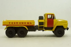 Краз-260В, Техпоміч баластний тягач, жовтий, Н954, Наш Автопром 1:43