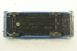 Москвич-412, А2, синий, Тантал/Радон 1:43