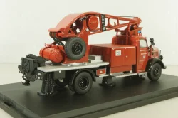 Mercedes L6600 fire engine with a crane, 03101, Schuco 1:43