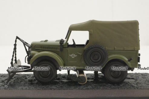 Газ-69 тент. снегоубороная, Конверсия 1:43