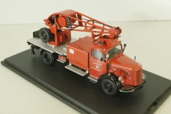 Mercedes L6600 fire engine with a crane, 03101, Schuco 1:43