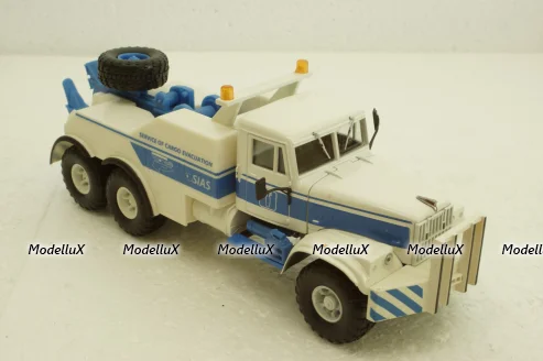 Краз-255Б БРО-200 Эвакуатор білий, Н945, Наш Автопром 1:43