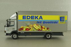 Mercedes Atego 815 box truck 1955 silver, 439037040, Minichamps 1:43