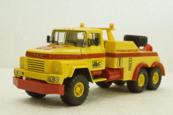 Краз-260 БРО-200 Эвакуатор жовтий, Н946, Наш Автопром 1:43