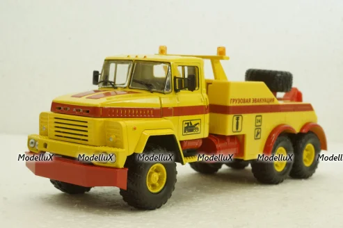 Краз-260 БРО-200 Эвакуатор жовтий, Н946, Наш Автопром 1:43
