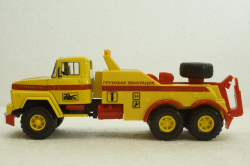 Краз-260 БРО-200 Эвакуатор жовтий, Н946, Наш Автопром 1:43
