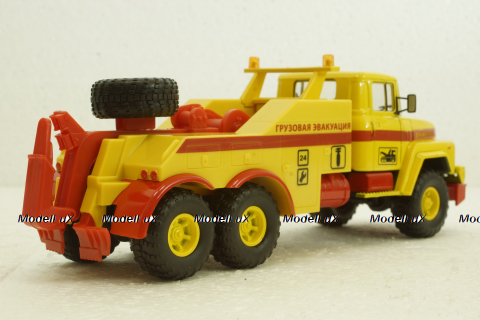 Краз-260 БРО-200 Эвакуатор жовтий, Н946, Наш Автопром 1:43