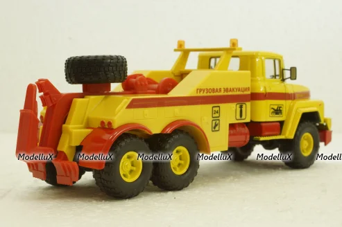 Краз-260 БРО-200 Эвакуатор жовтий, Н946, Наш Автопром 1:43