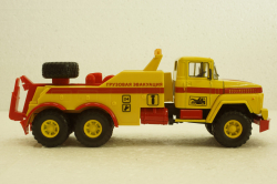 Краз-260 БРО-200 Эвакуатор жовтий, Н946, Наш Автопром 1:43