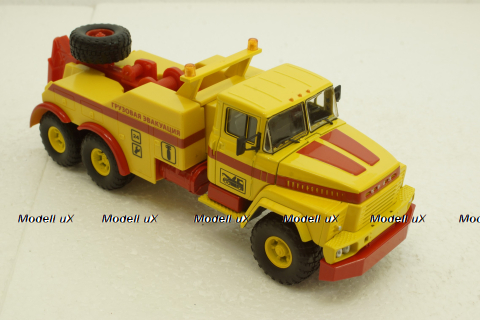 Краз-260 БРО-200 Эвакуатор жовтий, Н946, Наш Автопром 1:43