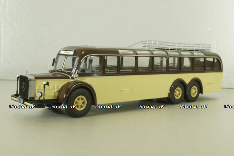 Mercedes O 10000 bus 1937, beige/brown, Premium Classixxs 1:43
