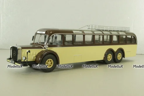 Mercedes O 10000 bus 1937, beige/brown, Premium Classixxs 1:43