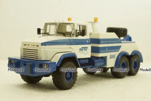 Краз-6322 БРО-200 Эвакуатор білий, Н947, Наш Автопром 1:43