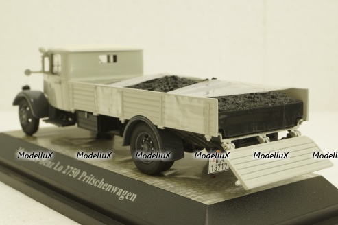 Mercedes LO2750 с углем, PCL12601, Premium ClassiXxs 1:43