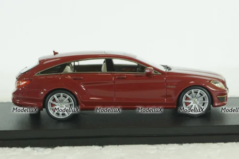 Mercedes CLS63 AMG Shooting Brake C218, 2014, red metallic, GLM204903, GLM 1:43 Уценка!