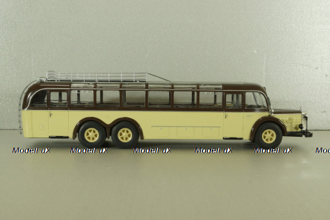 Mercedes O 10000 bus 1937, beige/brown, Premium Classixxs 1:43
