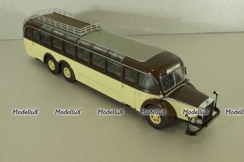 Mercedes O 10000 bus 1937, beige/brown, Premium Classixxs 1:43