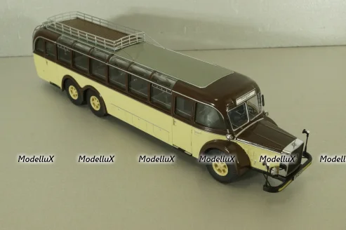Mercedes O 10000 bus 1937, beige/brown, Premium Classixxs 1:43