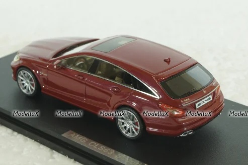Mercedes CLS63 AMG Shooting Brake C218, 2014, red metallic, GLM204903, GLM 1:43 Уценка!