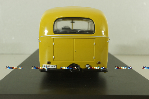 Mercedes O 6600 post bus 1951, yellow, 06730, Schuco 1:43