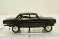 Газ-24 Волга 4х4 полноприводный, черная, Конверсия 1:43