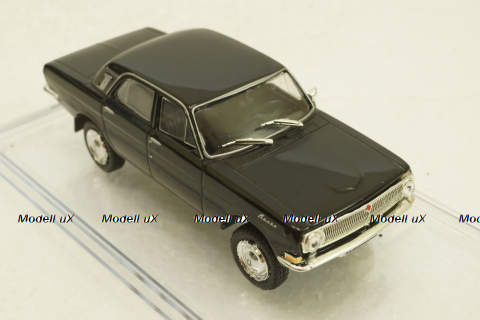 Газ-24 Волга 4х4 полноприводный, черная, Конверсия 1:43