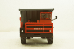Белаз-7540 карьерный самосвал, красный/серый, Н004, Наш Автопром 1:43
