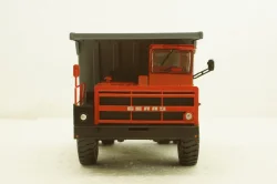Белаз-7540 карьерный самосвал, красный/серый, Н004, Наш Автопром 1:43