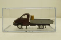 Газ-3302 Газель  бортовой, бордовый/серый, Конверсия 1:43