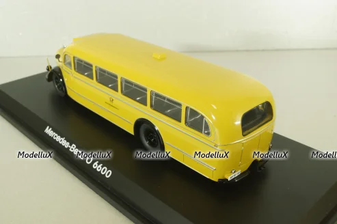 Mercedes O 6600 post bus 1951, yellow, 06730, Schuco 1:43