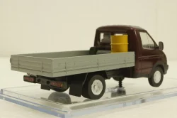 Газ-3302 Газель  бортовой, бордовый/серый, Конверсия 1:43