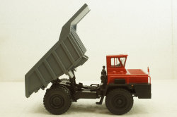 Белаз-7540 карьерный самосвал, красный/серый, Н004, Наш Автопром 1:43