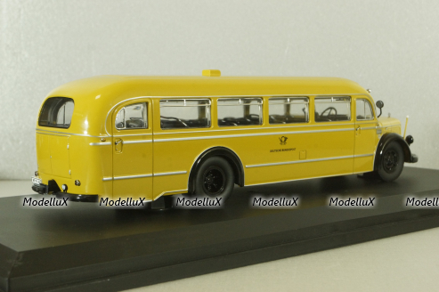 Mercedes O 6600 post bus 1951, 006730, Schuco 1:43 