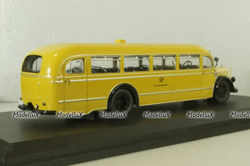 Mercedes O 6600 post bus 1951, 006730, Schuco 1:43 