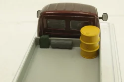 Газ-3302 Газель  бортовой, бордовый/серый, Конверсия 1:43