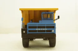 Белаз-7548 карьерный самосвал, синий/желтый, Н010, Наш Автопром 1:43