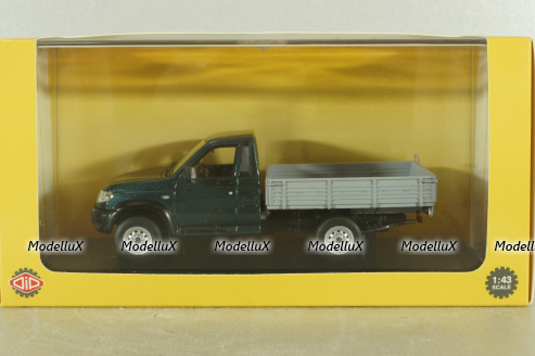 Уаз-Патриот Карго, Pickup, зелёный, 231638, DiP Models 1:43