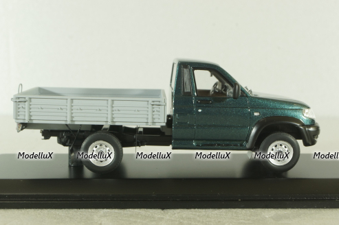 Уаз-Патриот Карго, Pickup, зелёный, 231638, DiP Models 1:43