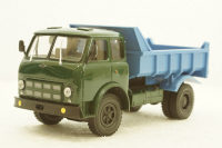 Маз-503А Самоскид, 1970г, зелений/синій, Н957, Наш Автопром 1:43