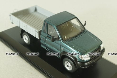 Уаз-Патриот Карго, Pickup, зелёный, 231638, DiP Models 1:43