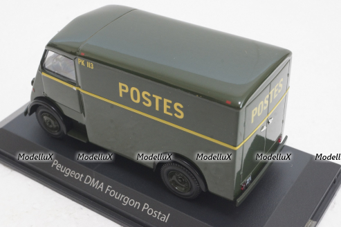 Peugeot DMA Fourgon Postal, 479961, Norev 1:43