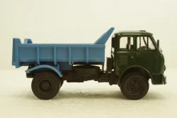 Маз-503А Самоскид, 1970г, зелений/синій, Н957, Наш Автопром 1:43