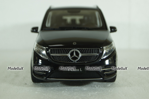 Mercedes V260L MPV(W447) 2023, Black, V-Class, QALCN89911150, Mercedes Dealer Edition 1:18 
