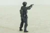 Фигурка Боец подразделение особого назначения КОРД с пистолетом, Vilen Model 1:43