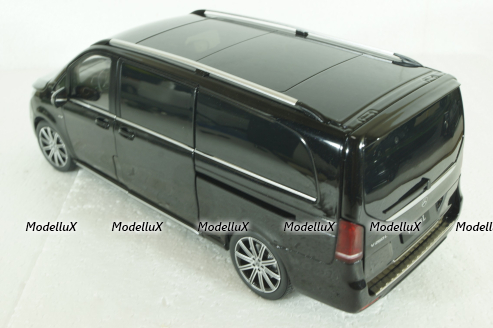 Mercedes V260L MPV(W447) 2023, Black, V-Class, QALCN89911150, Mercedes Dealer Edition 1:18 