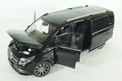 Mercedes V260L MPV(W447) 2023, Black, V-Class, QALCN89911150, Mercedes Dealer Edition 1:18 