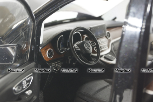 Mercedes V260L MPV(W447) 2023, Black, V-Class, QALCN89911150, Mercedes Dealer Edition 1:18 