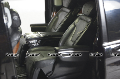 Mercedes V260L MPV(W447) 2023, Black, V-Class, QALCN89911150, Mercedes Dealer Edition 1:18 