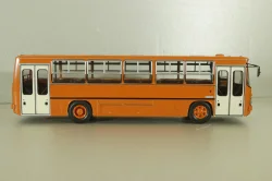 Ikarus-260.27 1985 автобус с планетарными дверьми, оранжевый/белый, Modellux 1:43